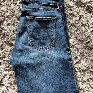 MOTHER Classic Blue Denim Jeans